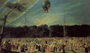 Antonio Carnicero The  Ascent of a Montgolfier Balloon china oil painting reproduction